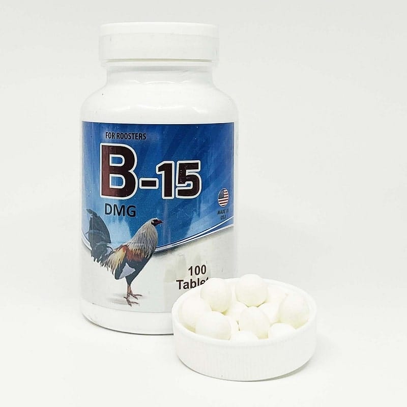 Thuốc tây B15 kích thích gà đá cựa sắt sự dẻo dai, tăng sức bền và sự chịu đòn mãnh liệt